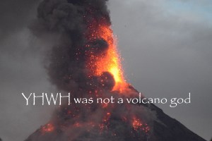 The Israelites Had No Volcano&nbsp;God
